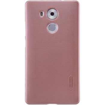Huawei Mate 8 dėklas rausvas "Nillkin" Frosted Shield + plėvelė